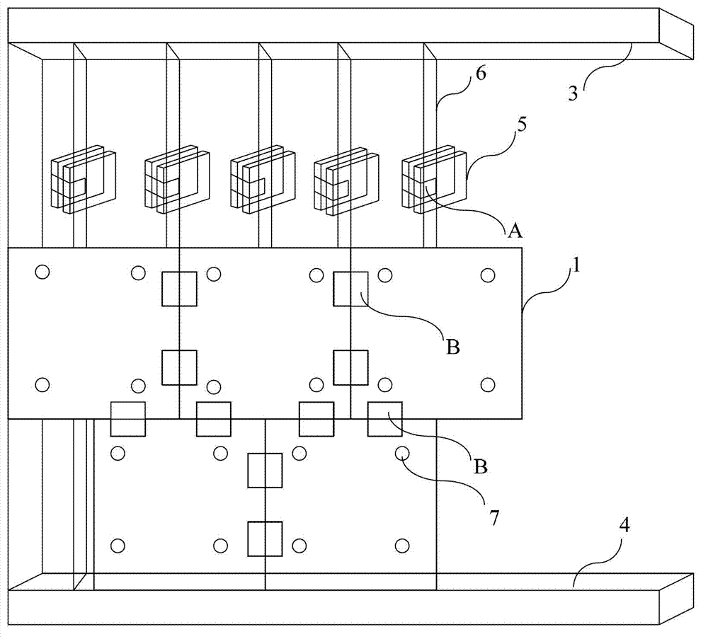 Ceramsite concrete wall panel system and installation process thereof