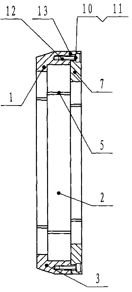 Method for refitting collapsible elements of recoiling machine