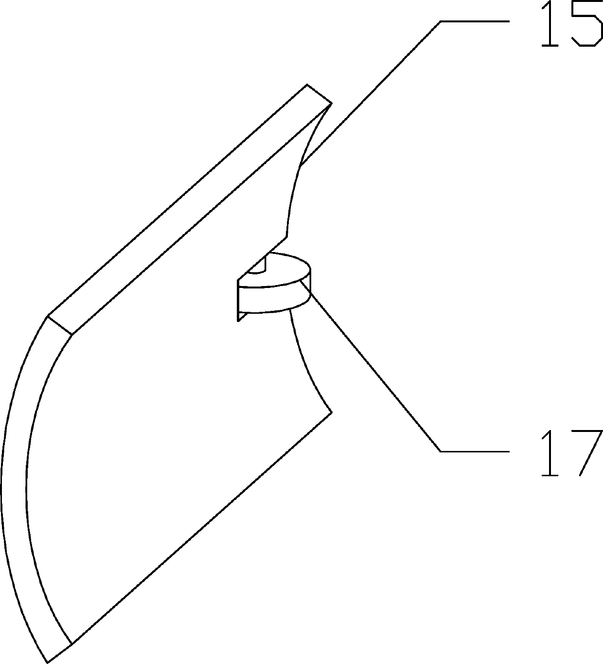 Guide cutting device for PVC extruder