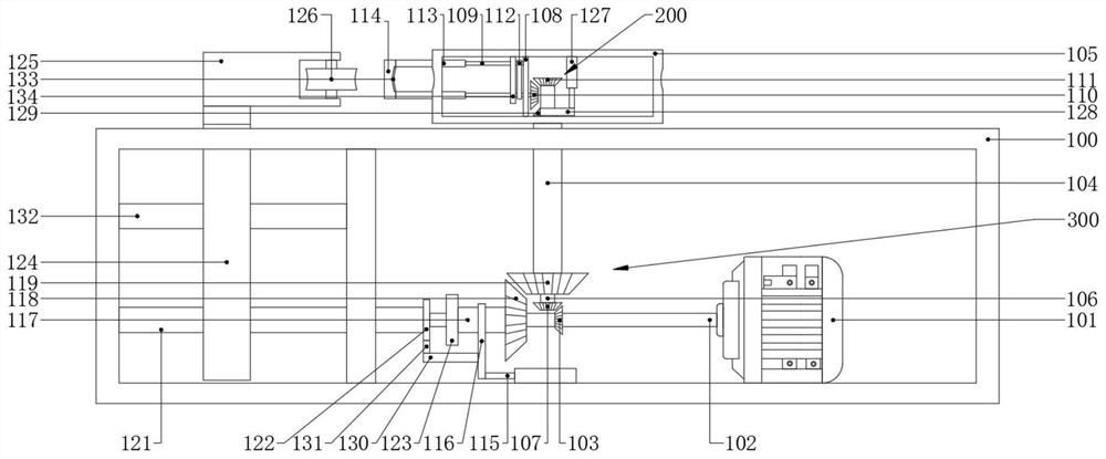 Pipe fitting structure bending machining device for mechanical equipment production and assembly