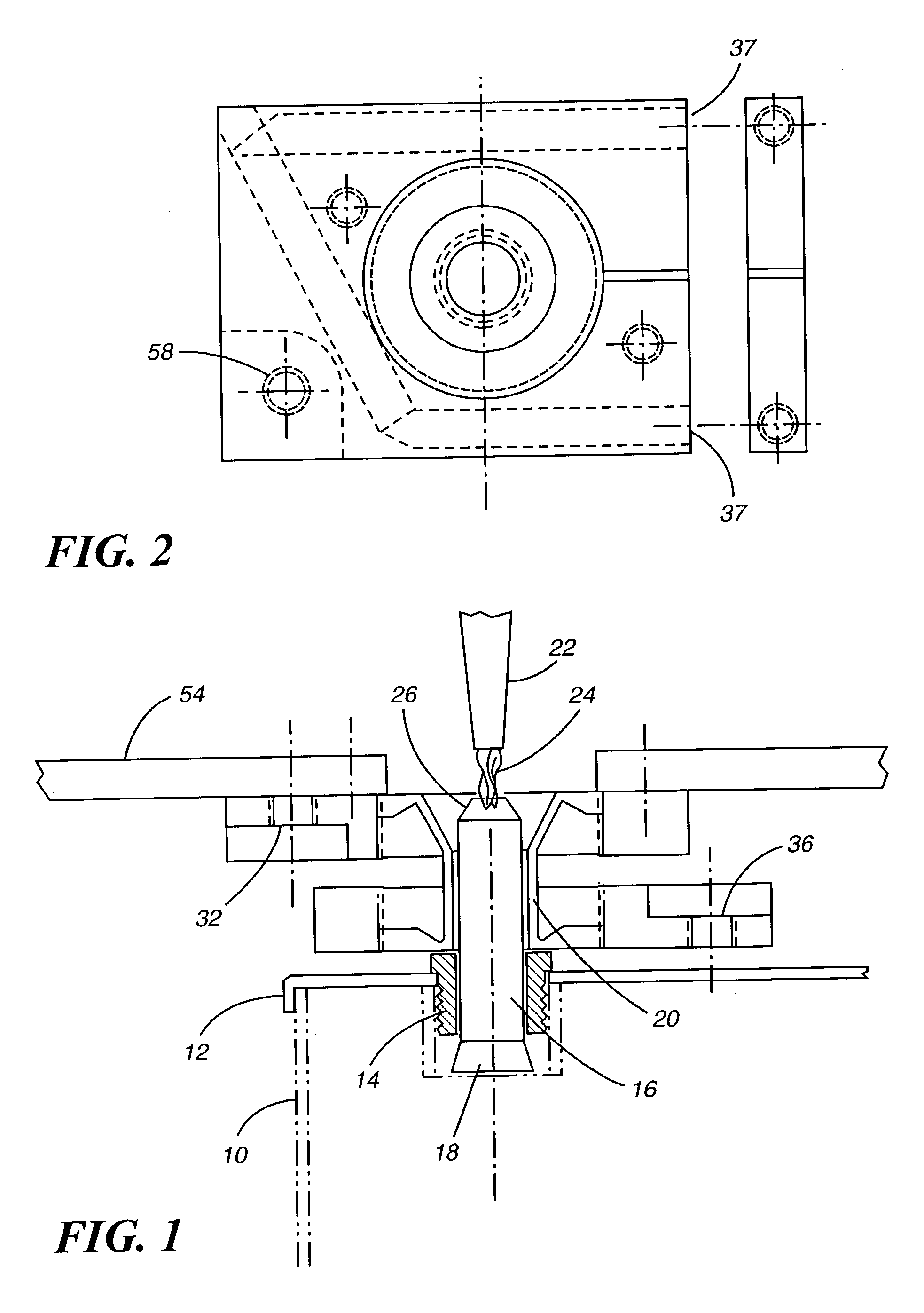 Apparatus and method for forming battery terminal posts