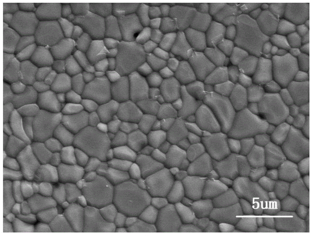 Preparation method of surface porous calcium phosphate ceramic material