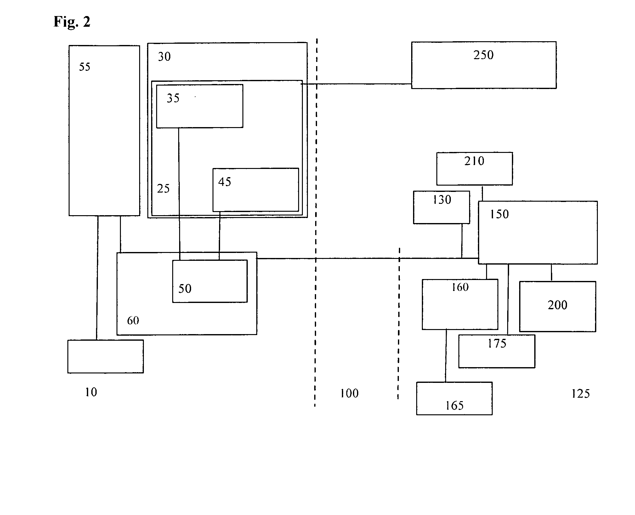 Apparatus and method for the server-sided linking of information