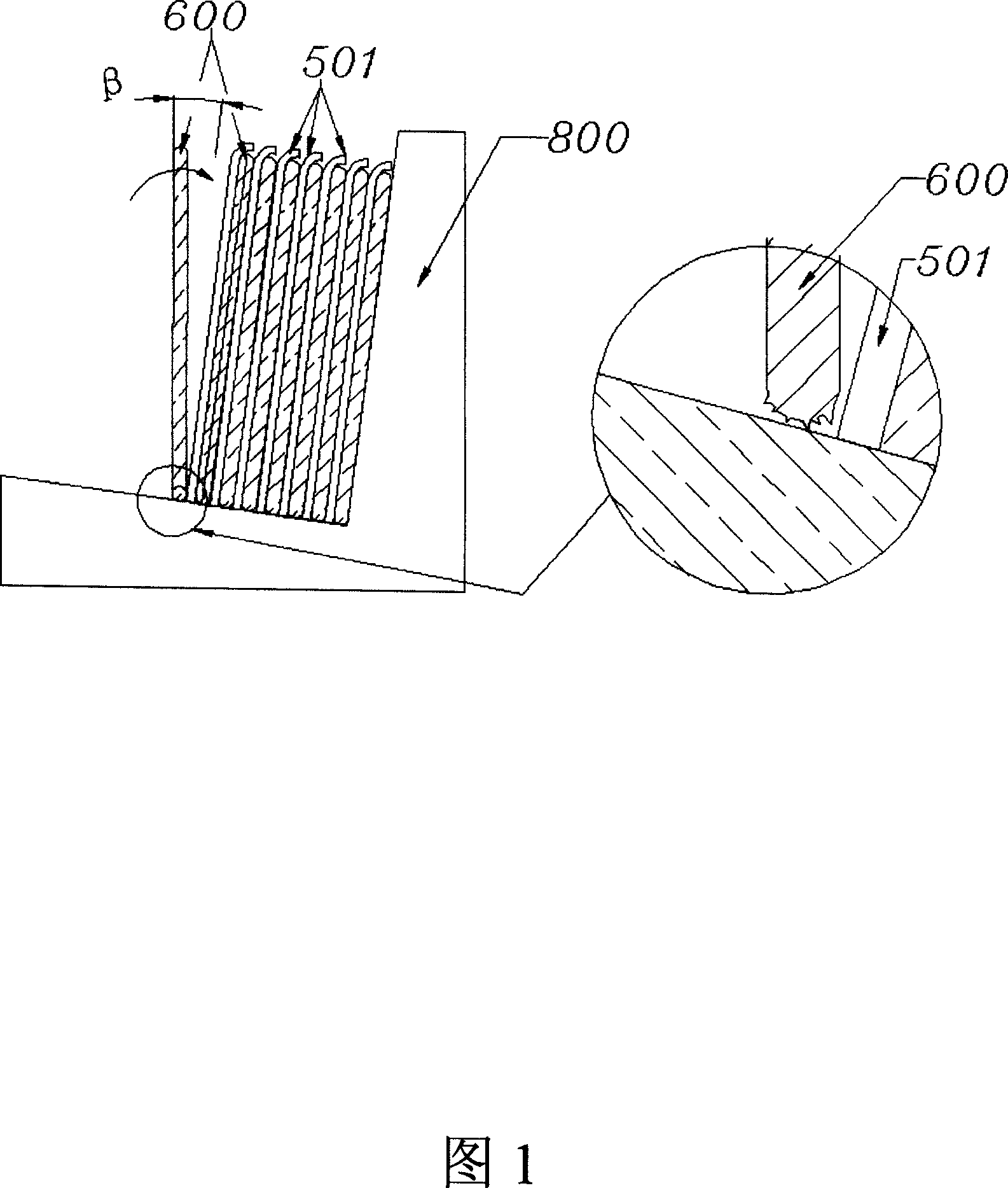 Plate-shaped matter packaging box and packaging method