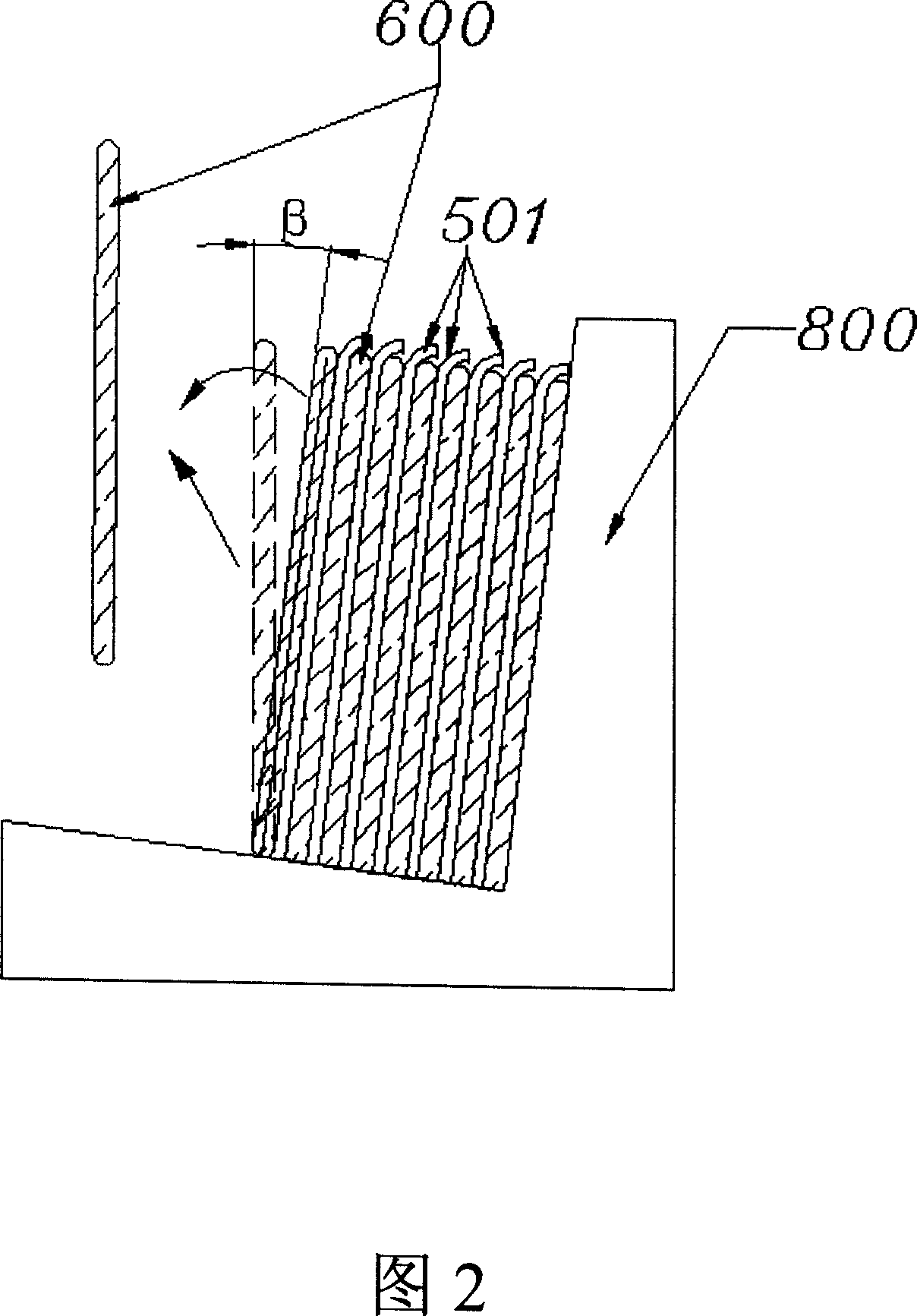 Plate-shaped matter packaging box and packaging method