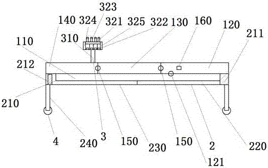 Multifunctional nursing bed