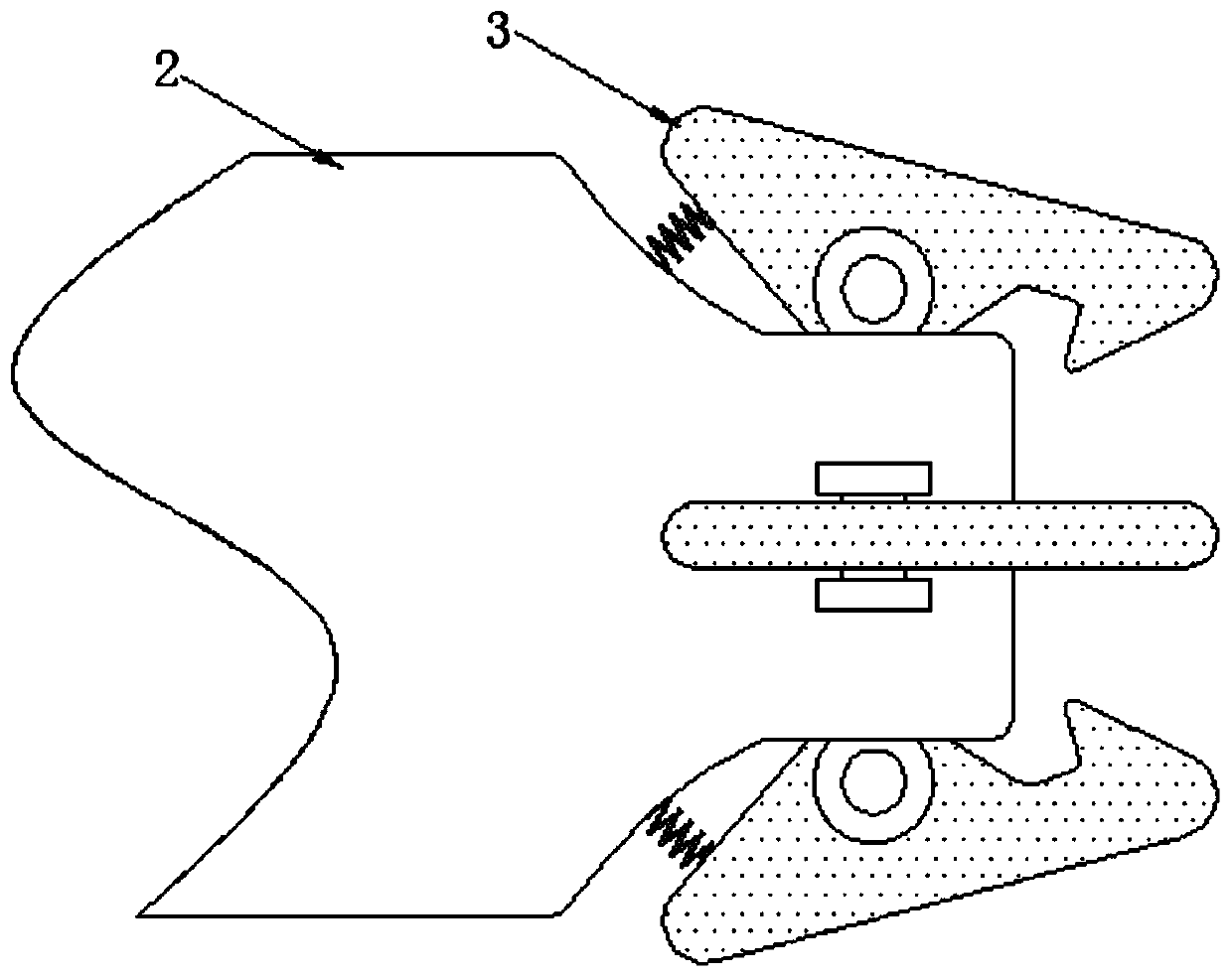 Spinning yarn conveying tensioning device capable of automatically adjusting spinning yarns to prevent slacking
