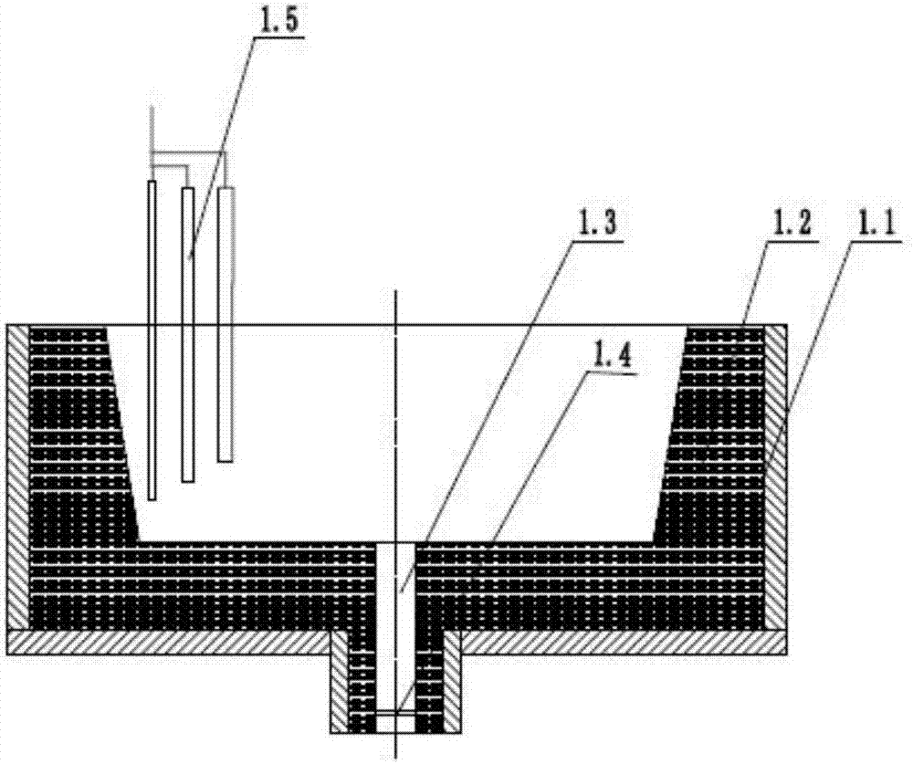 Alloy casting device and rotary continuous production equipment thereof