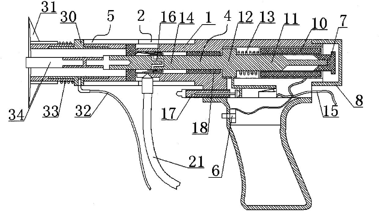 Underwater multifunctional stud welding device and welding method thereof