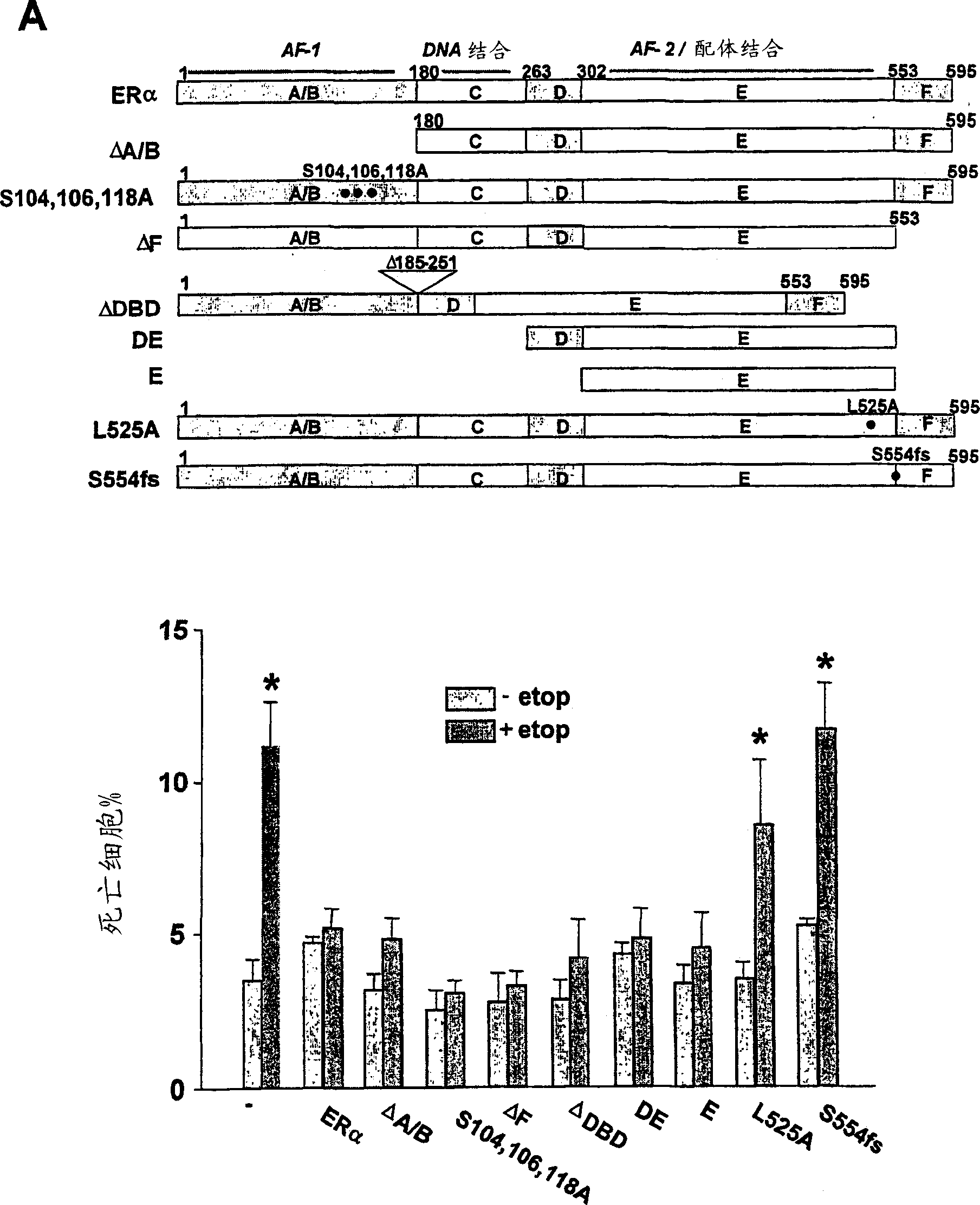 Methods of dissociating nongenotropic from genotropic activity of steroid receptors