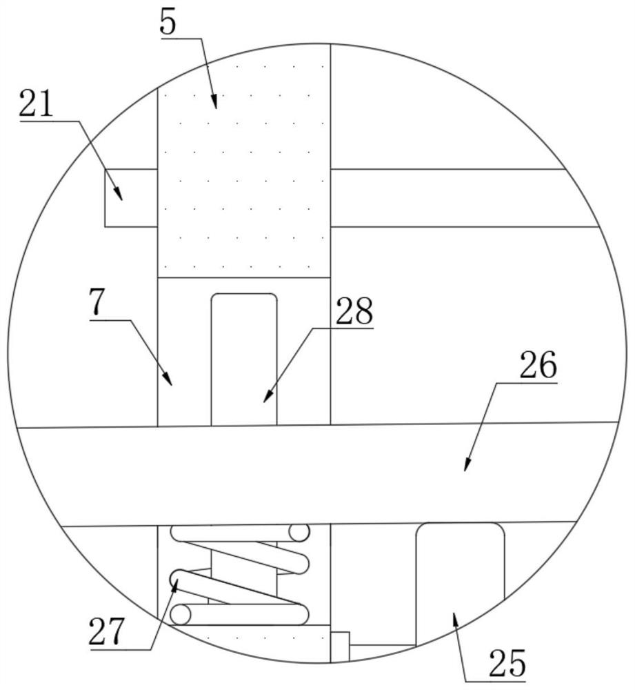 Oiling equipment for hardware fittings