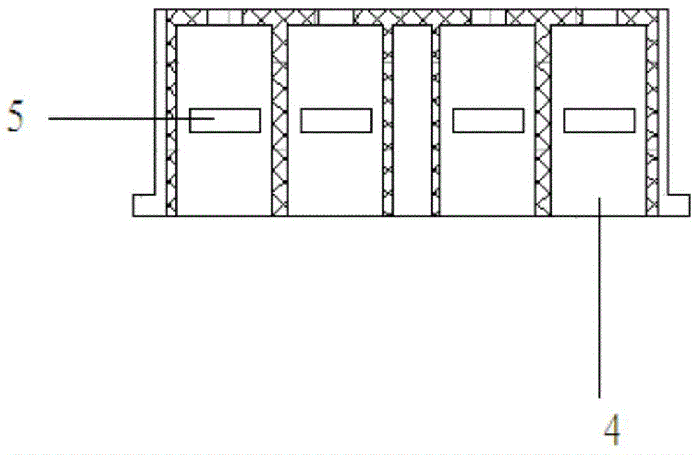 An integrated circuit board for a single-phase guide rail meter