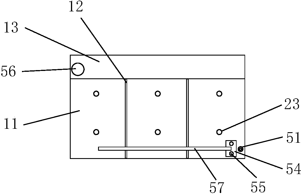 Rheostat structure based on electro-hydraulic starter rheostat