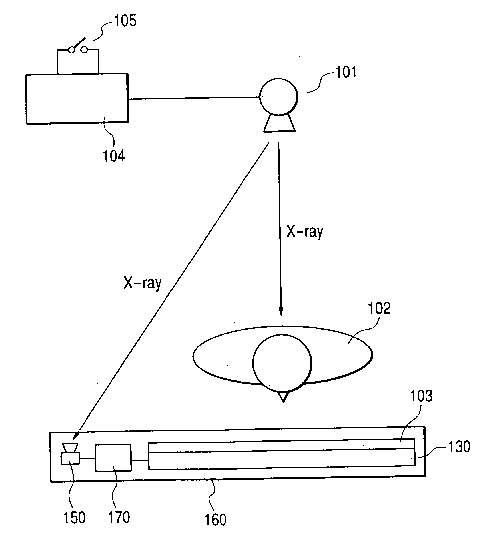 Radiation image pick-up apparatus and system