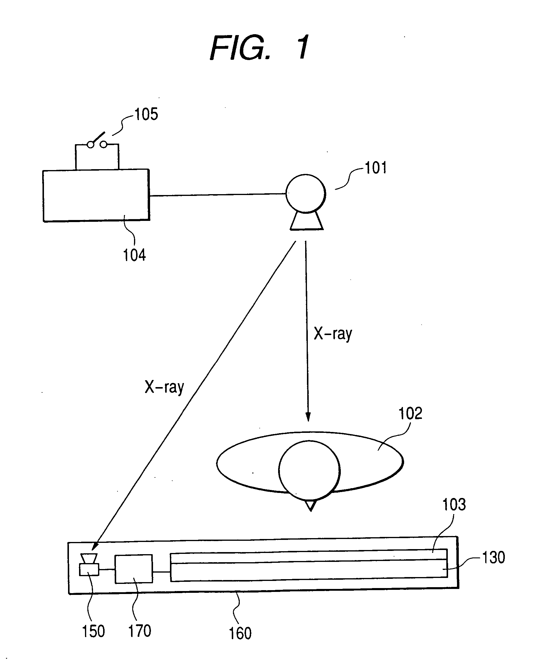 Radiation image pick-up apparatus and system