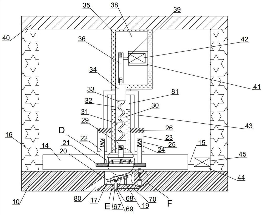 Cloth perforating machine