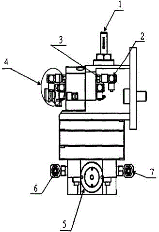 Metering device for coating paint