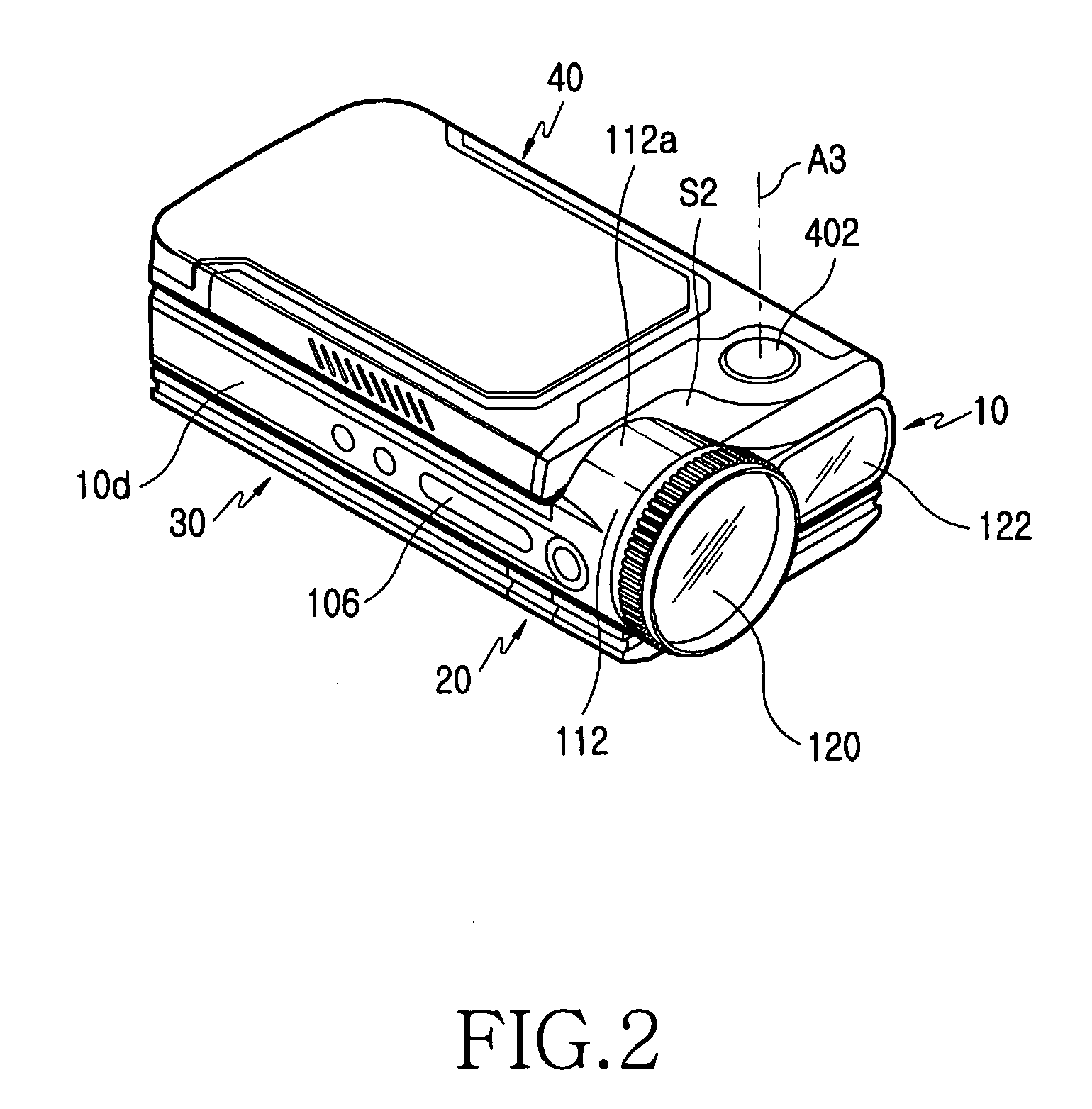 Portable communication device and method of sensing camera operation mode in the portable communication device