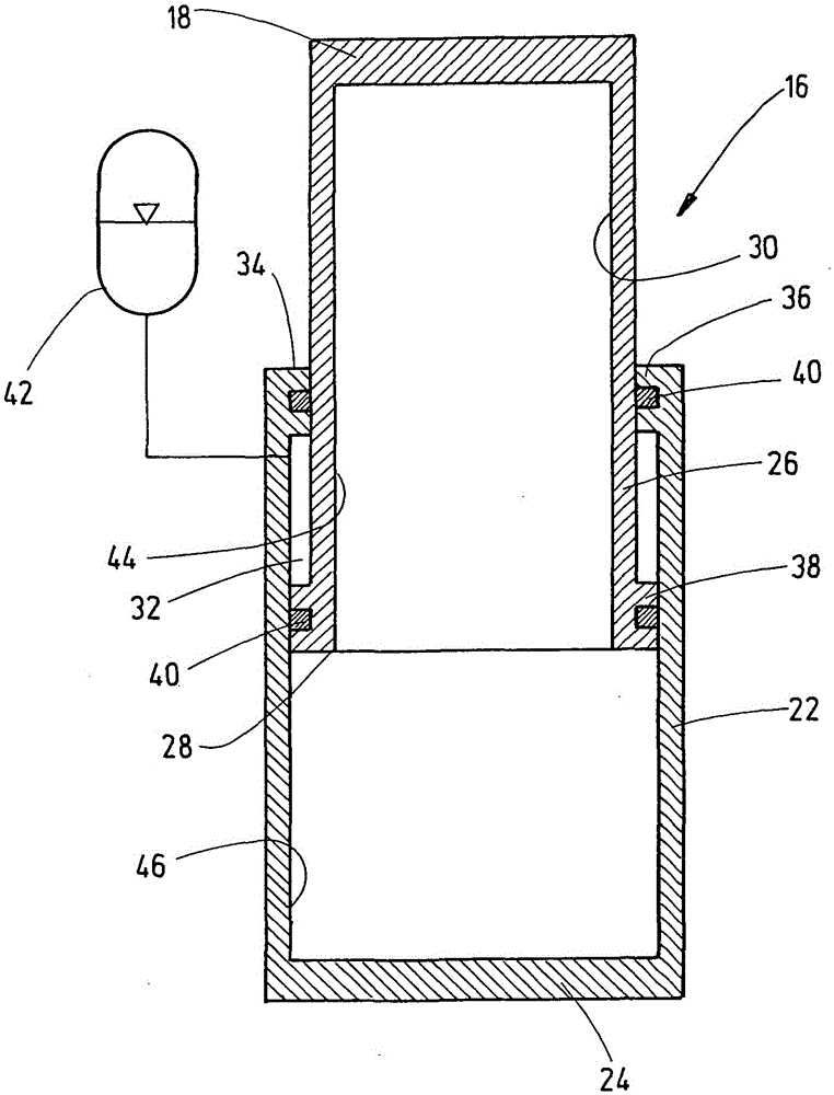 device for recovering energy