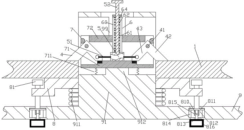 Workpiece mounting and positioning assembly with labor-saving mounting function