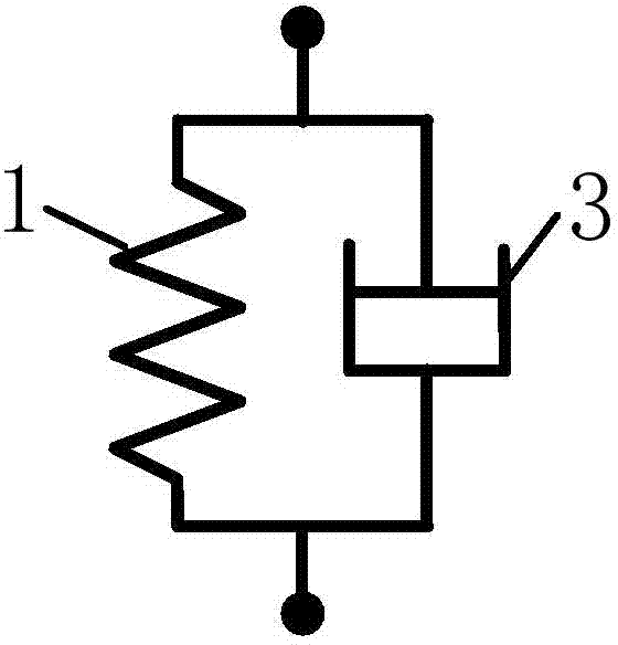 Vehicle suspension structure with inerter-spring-damper