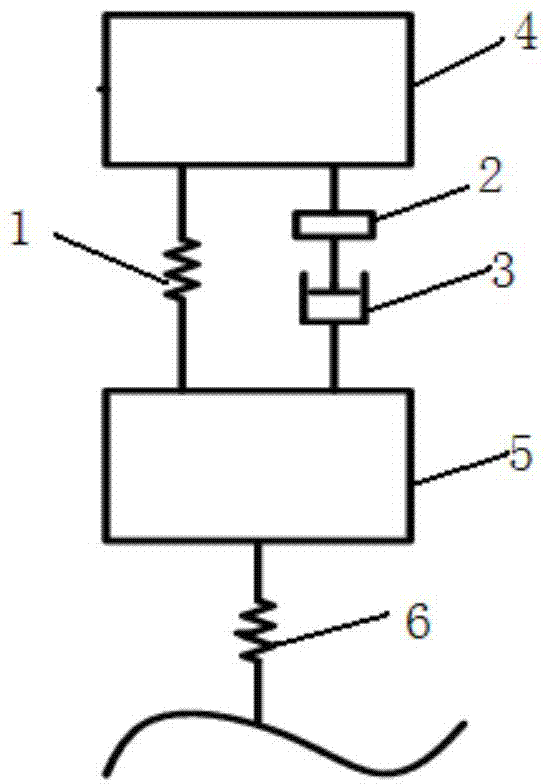 Vehicle suspension structure with inerter-spring-damper