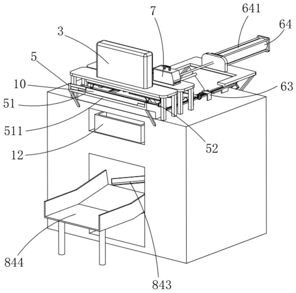 Continuous steel machining device