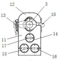 Soft lens clamping instrument and installation structure of soft lens clamping instrument on soft lens surgery assisting robot