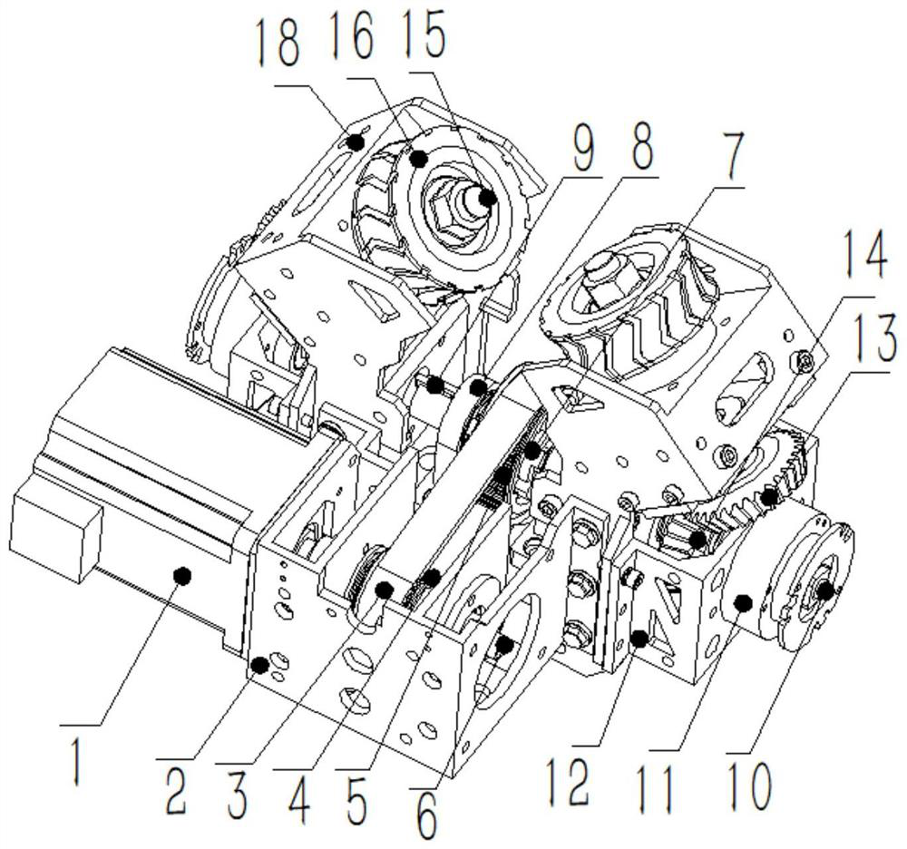 A drive assembly device and a circular tube track robot