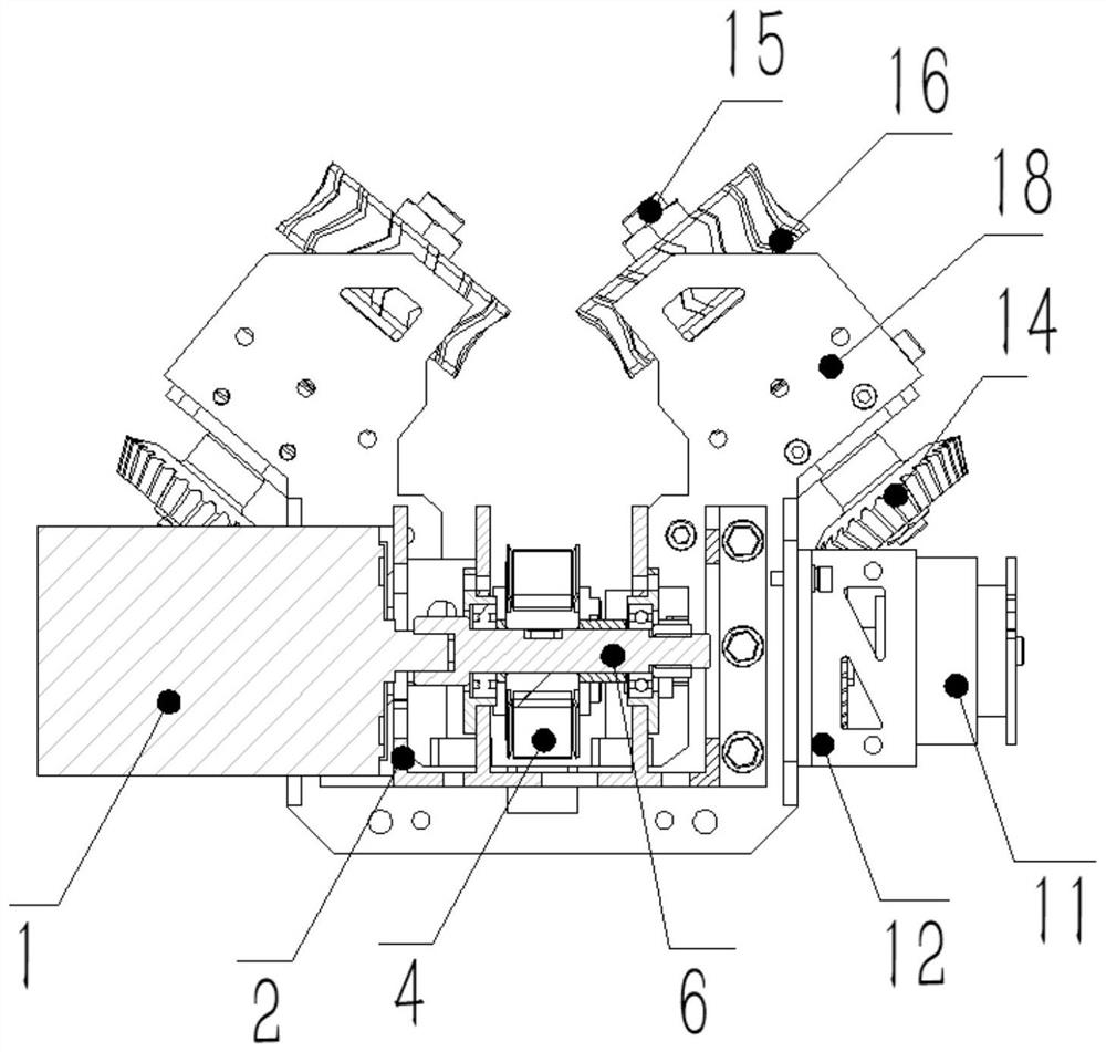 A drive assembly device and a circular tube track robot