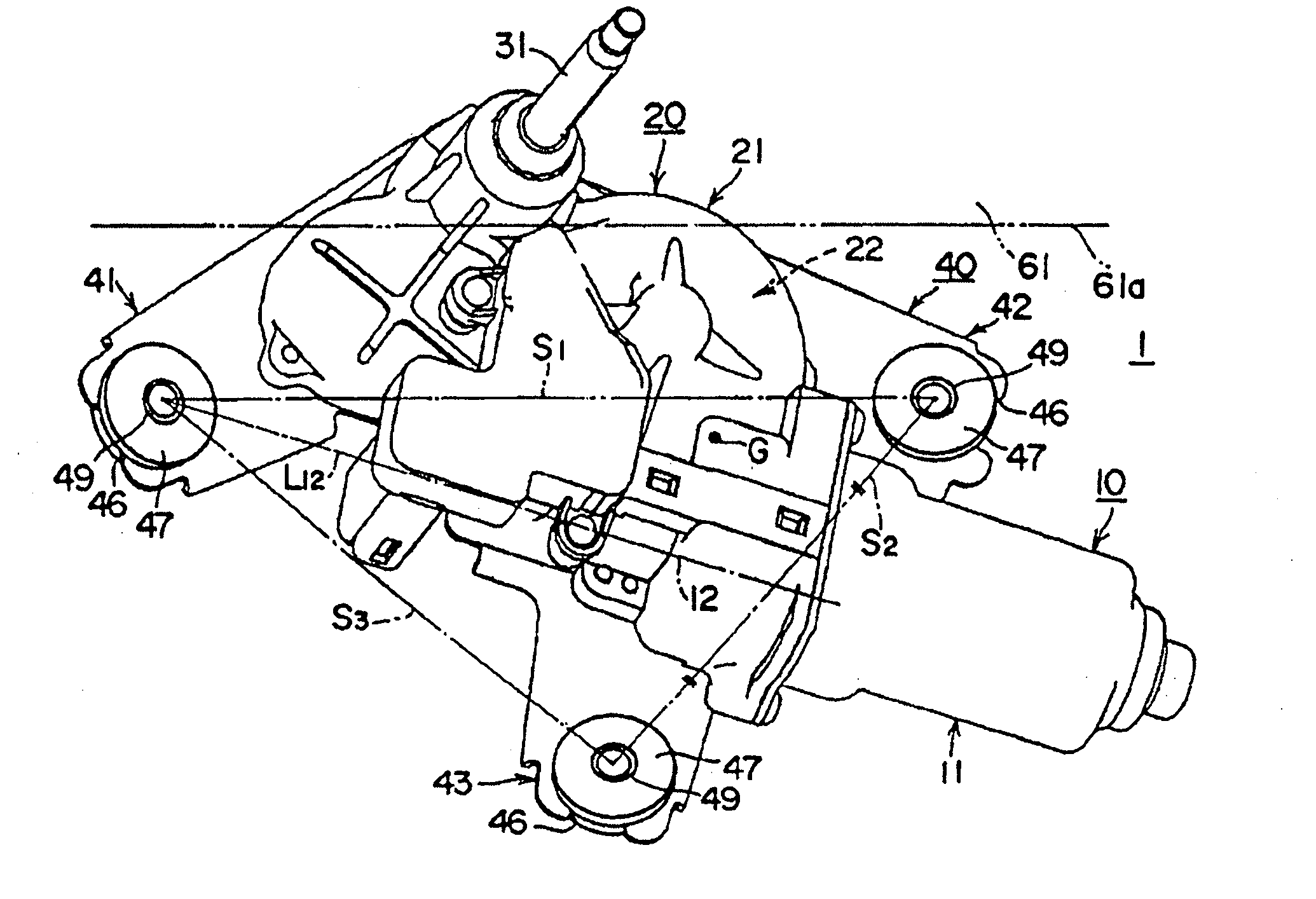Motor with reduction gear