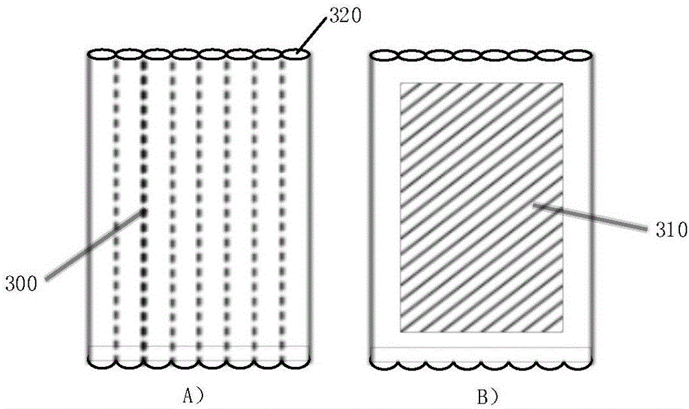 Storing and packaging method for hexagonal rope net