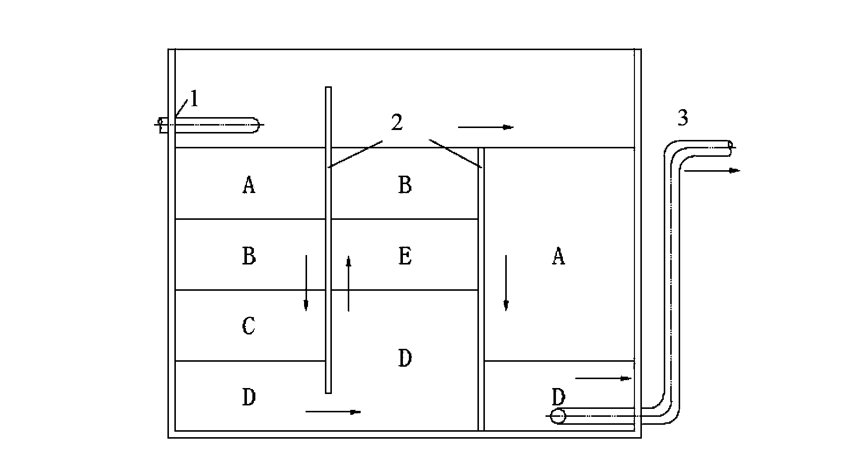 Constructed wetland system for removing pathogenic microorganism in water