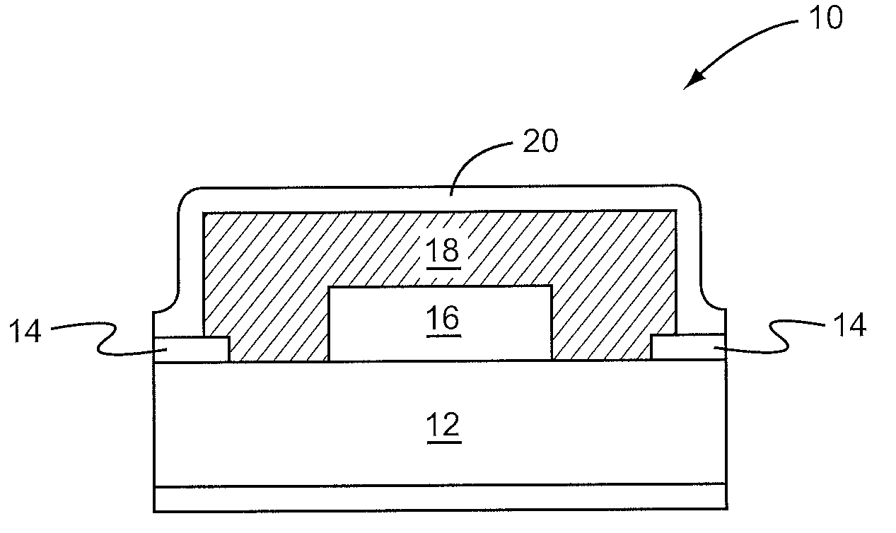 Field barrier structures within a conformal shield