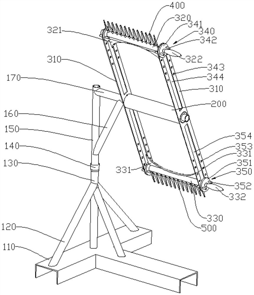 Device for manufacturing data acquisition wire bundle