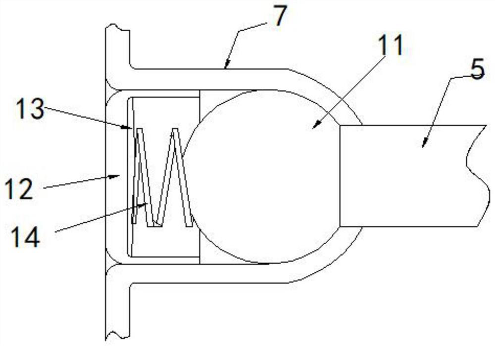 Stable constructional engineering trolley capable of preventing materials from falling off