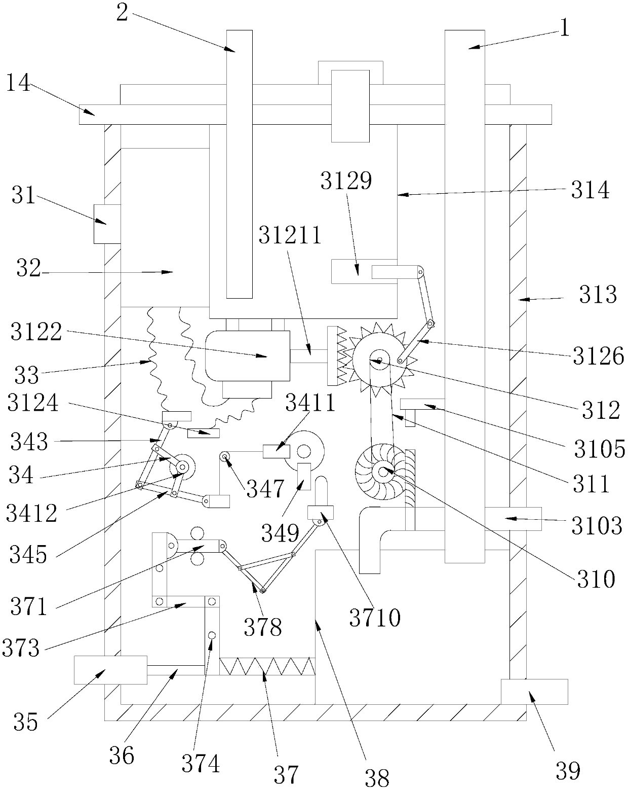 Multifunctional medicine feeding, sputum sucking and cleaning integrated device for otorhinolaryngology department