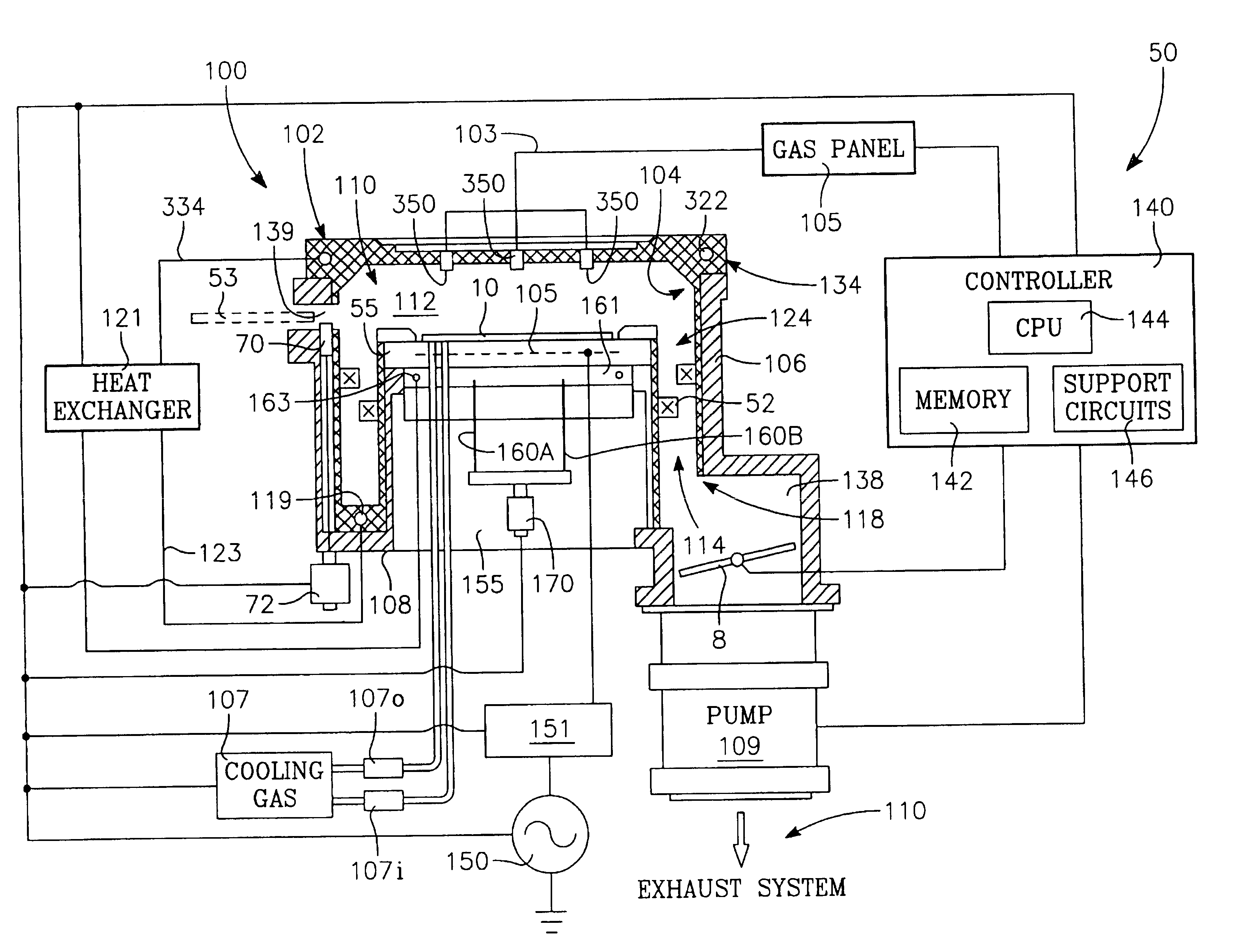 Dielectric etch chamber with expanded process window