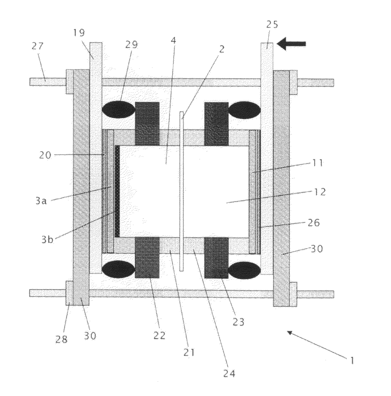 Sulfuric acid electrolytic cell and a sulfuric acid recycle type cleaning system applying the sulfuric acid electrolytic cell
