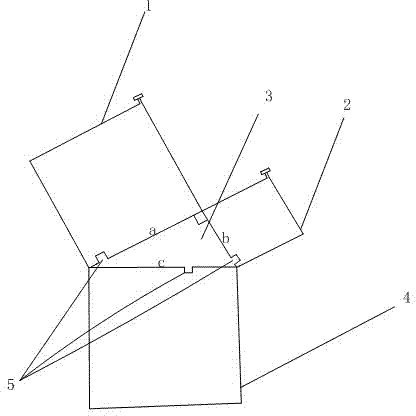 Pythagorean theorem teaching aid