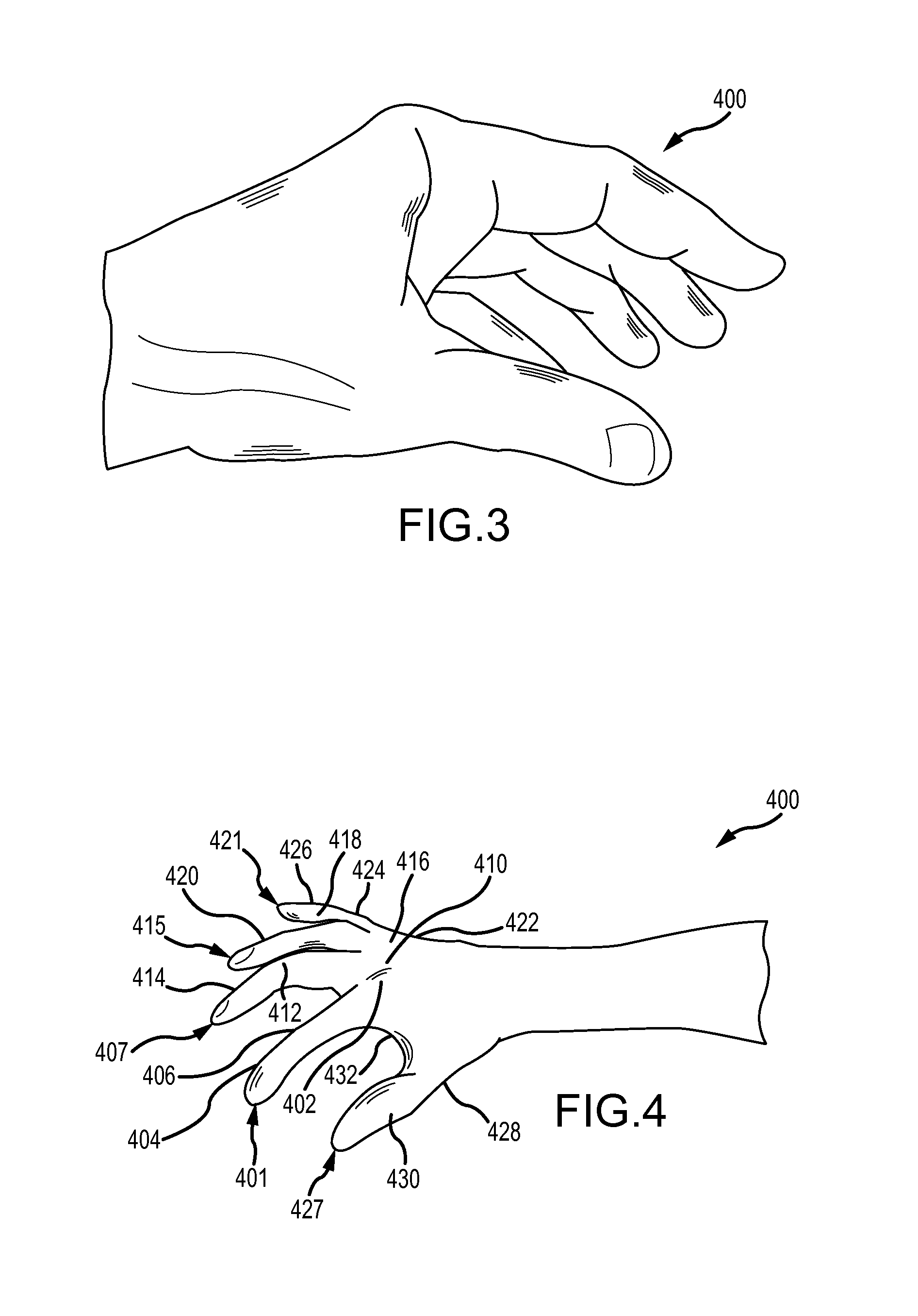 Ergonomic glove for medical procedures