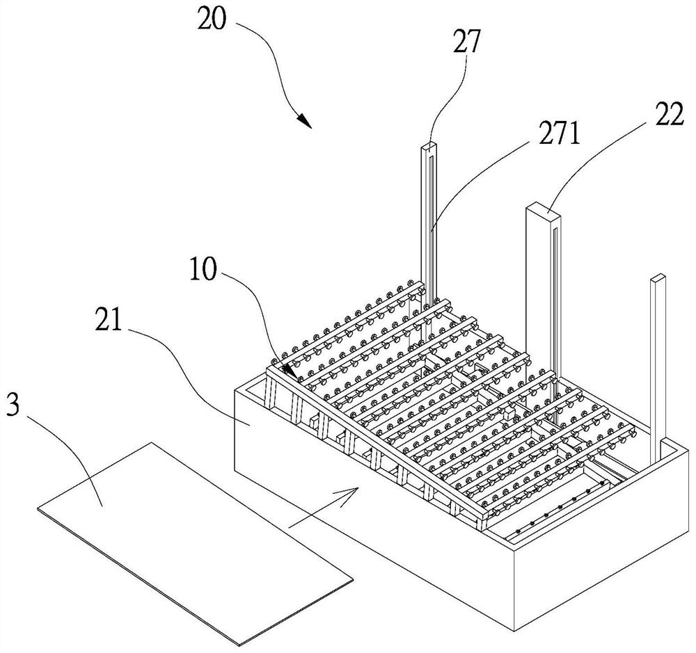 Inclined platform, substrate conveying device and substrate conveying method