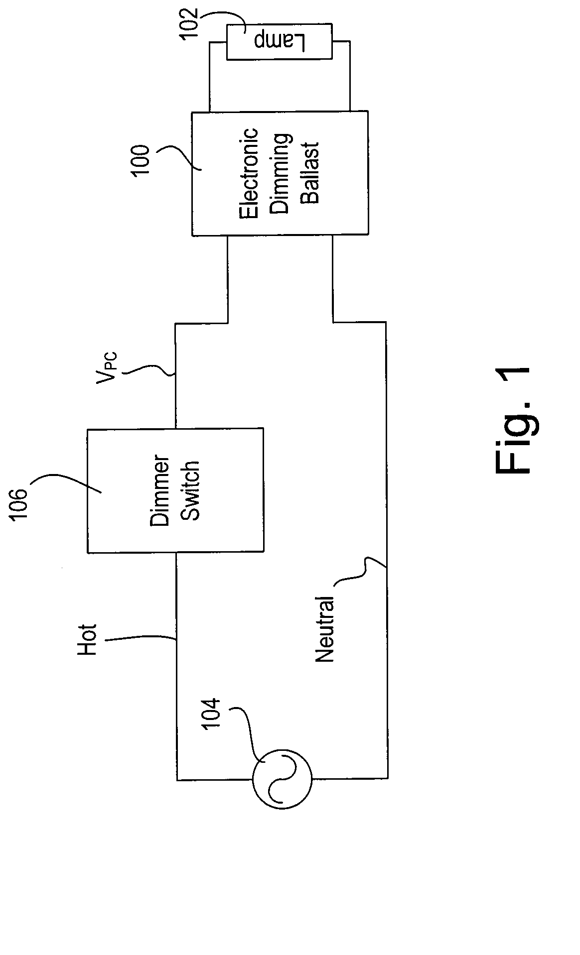 Measurement circuit for an electronic ballast