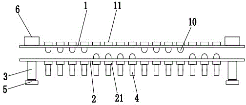 Silkworm pupa rack