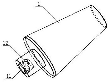 Numerical control equipment spindle inner cone grinding device and grinding method of grinding device