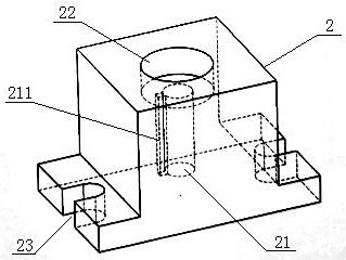 Numerical control equipment spindle inner cone grinding device and grinding method of grinding device