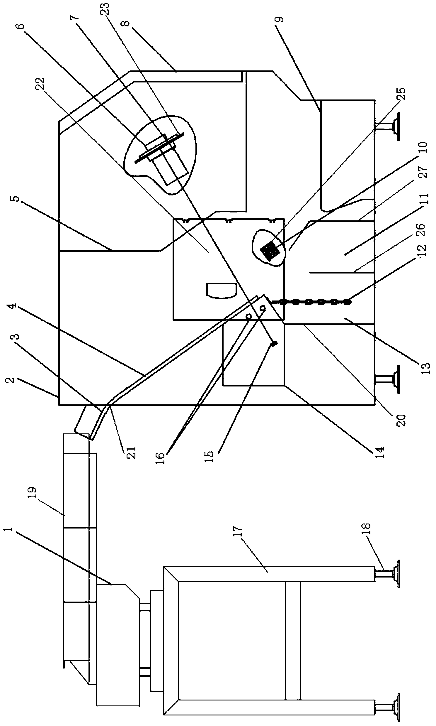 Sorting machine for sorting hard materials and sorting method thereof