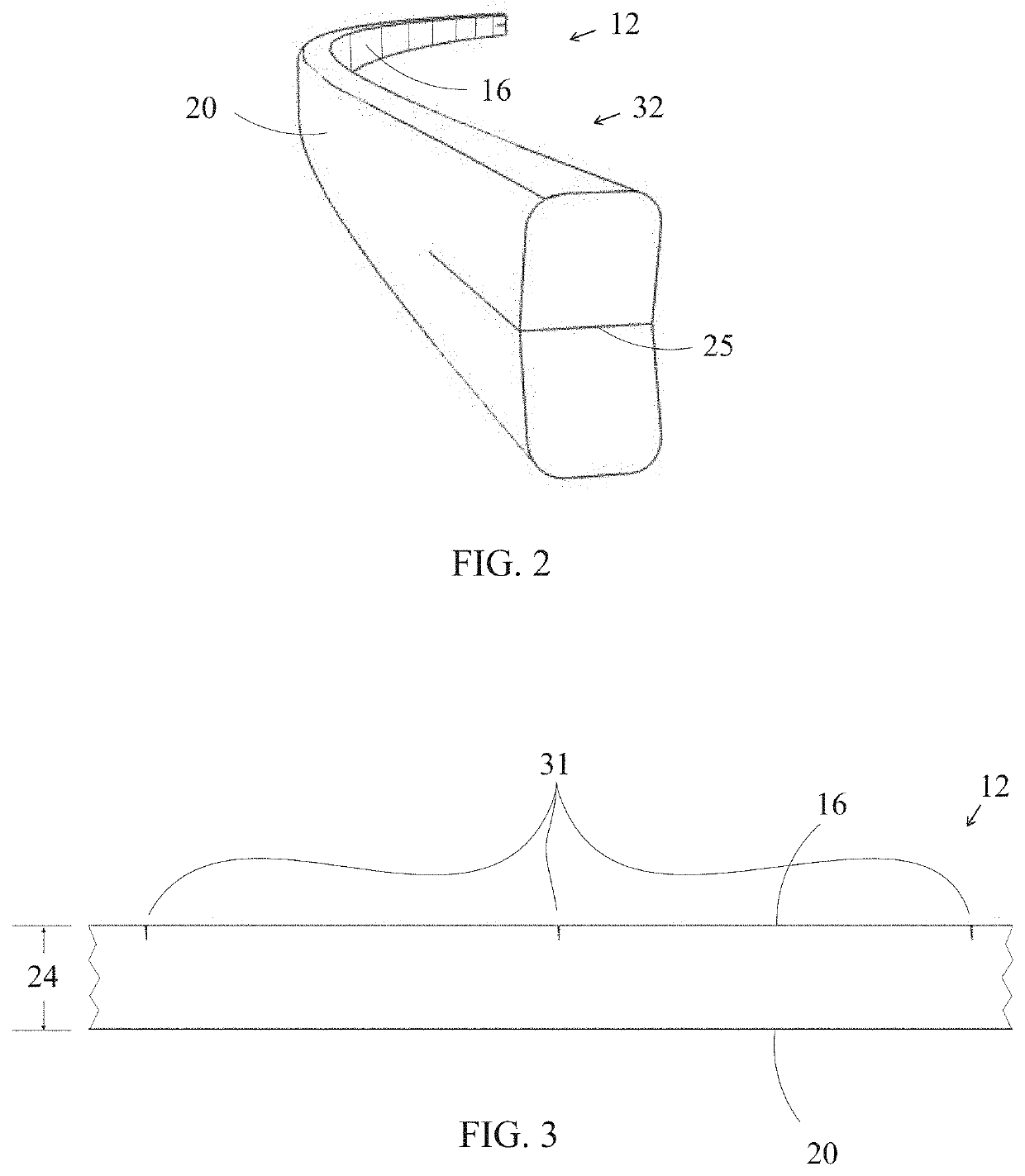 Construction toy with interconnecting strips and rings