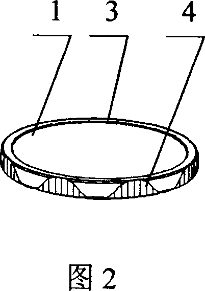 Coin with geometric pattern at edge and its preparing method