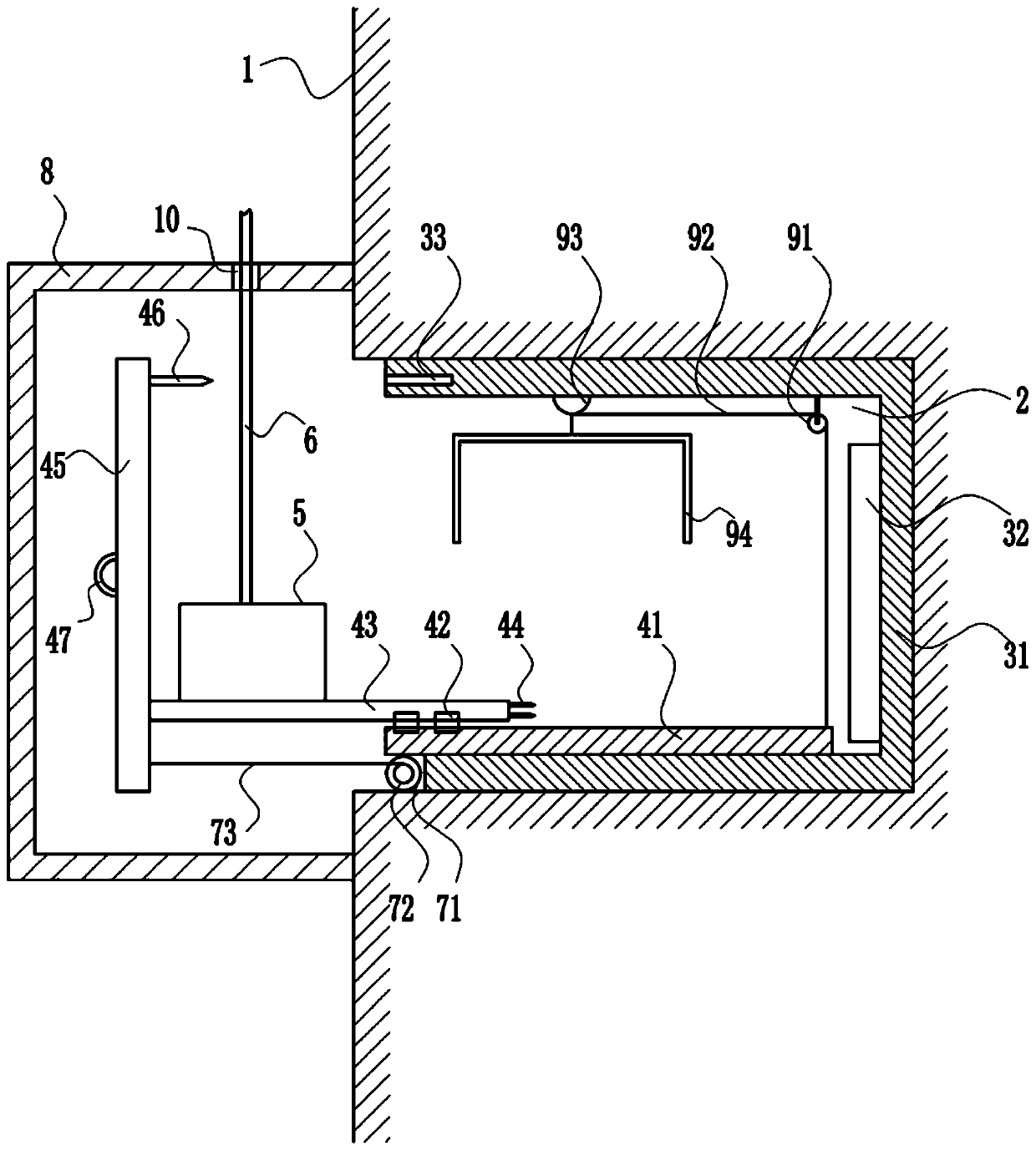 A detection and protection device for electric leakage fire detector